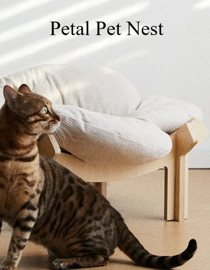 Petal Cat Bed Nest Mat Indoor Sleeping Cushion Small Dog Bed Nest Cats Portable Kitten Soft Beds Comfortable Pets Supplies