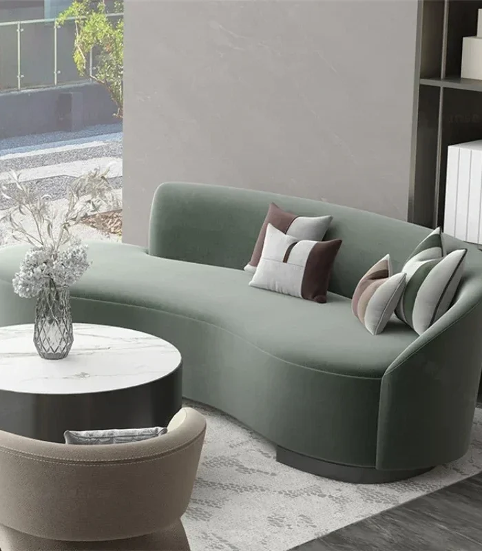 Modern Designer Office Sofa Living Rooms Luxury Relaxing Creative Medieval Simple Sofa Fabric Comfortable Sillon Home Furniture