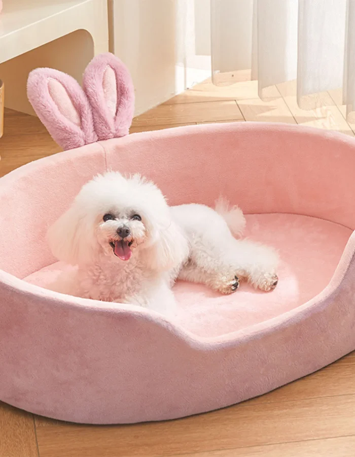 Detachable Pet Bed  Pet Bed Detachable Washable Dog Sleeping Bed Soft Comfortable Warm Cat Bed for Four Seasons Soft Pet Bed