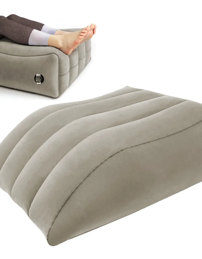 Leg Elevation Pillows,Inflatable Leg Pillows for Swelling, Portable Wedge Pillow for Improve Circulataion and Reduce Swelling
